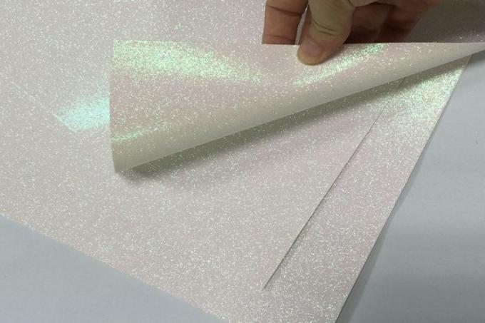 Papier de construction scintillant étanche à l'humidité/pierre non-tissée feuilles de papier de scintillement imprimée
