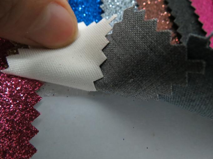 Tissu multi de scintillement de couleur de ruban de Hairbow pour la décoration de papier peint et de mariage