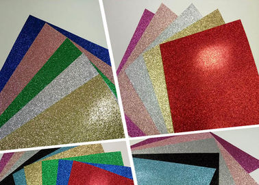 Chine Décoration de vacances de papier de carte de scintillement ridée par couleur faite main pour la fabrication de carte fournisseur