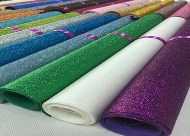 Chine Tissu de scintillement d'amende de décoration de mur, tissu épais de scintillement d'étincelle colorée fournisseur