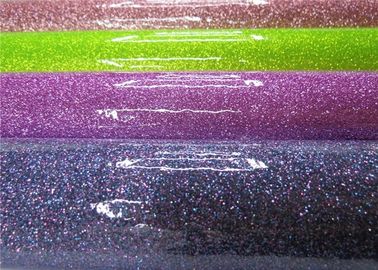 Chine Tissu coloré adapté aux besoins du client volumineux de PVC de scintillement Handfeeling doux pour le mur de fond de TV fournisseur