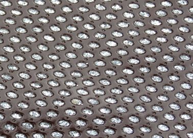 Chine 54&quot; tissu perforé de cuir de Faux de largeur, tissu perforé de vinyle pour faire le cas de téléphone fournisseur