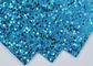 Chine Papier bleu-clair de scintillement d&#039;étincelle, papier fait sur commande de scintillement de couleur de décor de mur exportateur