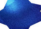 Papier peint bleu de la décoration KTV de Noël de papier de carte de scintillement de métier de travail manuel de Diy fournisseur