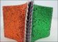 Tissu multicolore en cuir synthétique de scintillement d'unité centrale pour des chaussures et des sacs de papier peint fournisseur