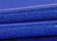 Tissu bleu de scintillement de PVC avec le fond de tissu, tissu spécial de scintillement d'étincelle de cuir de textile fournisseur