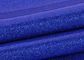Tissu bleu de scintillement de PVC avec le fond de tissu, tissu spécial de scintillement d'étincelle de cuir de textile fournisseur