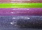 Chine Tissu coloré adapté aux besoins du client volumineux de PVC de scintillement Handfeeling doux pour le mur de fond de TV exportateur
