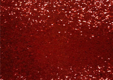 Chine Largeur volumineuse rouge matérielle 138cm 50m Rolls de scintillement favorable à l&#039;environnement usine