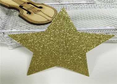 Chine la bannière de scintillement de papier du scintillement 300gsm marque avec des lettres 3&quot; étoile grande pour la bannière de décoration de partie fournisseur