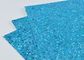 Papier bleu-clair de scintillement d'étincelle, papier fait sur commande de scintillement de couleur de décor de mur fournisseur