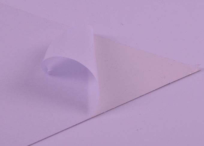 Papier arrière collant résistant à la chaleur de scintillement, papier adhésif fait main de scintillement